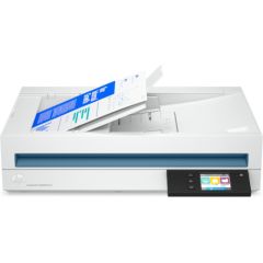 HP ScanJet Pro N4600 fnw1 Scanner - A4 Color 600dpi, Flatbed Scanning, Automatic Document Feeder, Auto-Duplex, OCR/Scan to Text, 40ppm, 10000 pages per day / 20G07A#B19