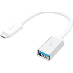 j5create USB-C [plug] to USB-A [socket] adapter cable 10cm