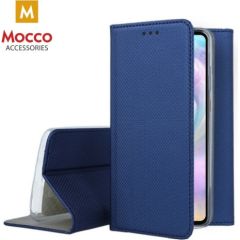Mocco Smart Magnet Book Case Grāmatveida Maks Telefonam Samsung Galaxy S21 FE 5G Zils