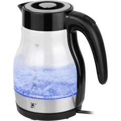 LAFE CEG017 electric kettle 1.7 L 2200 W Black, Transparent