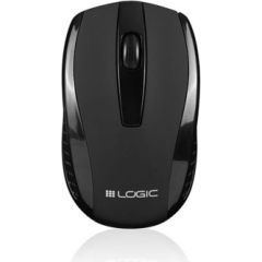 Logic 3 Logic LM-31W Wireless 2.4Ghz Bezvadu Datora Pele ar 1200 DPI Melna