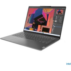 Lenovo Yoga Slim Laptop 35.6 cm (14") WUXGA Intel® Core™ i5 i5-1240P 16 GB LPDDR5-SDRAM 512 GB SSD Wi-Fi 6E (802.11ax) Windows 11 Home Grey