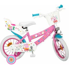 Children's bicycle 14" Peppa Pig pink 1495 TOIMSA