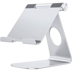 Adjustable Tablet Stand Holder OMOTON (Silver)