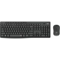 Logitech MK295 Silent Bezvadu Komplekts Pele & Tastatūra