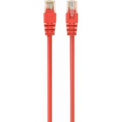 PATCH CABLE CAT5E UTP 3M/RED PP12-3M/R GEMBIRD