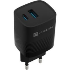 NATEC CHARGER RIBERA GAN 1X USB-A + 1X USB-C 30W