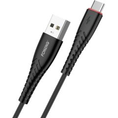 Foneng X15 USB to USB-C cable, 2.4A, 1.2m (black)