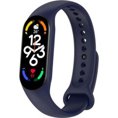 iWear SM7 Fitnesa IP67 Aproce 0.96'' TFT ar HR & Asinsspiediena mēr. / Soc. tīkli / Miega monitoru Zila