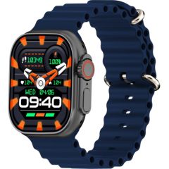 Smartwatch Kiano Watch Solid (black and blue stripe)