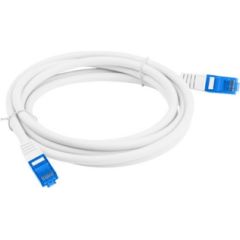 LANBERG PATCHCORD S/FTP CAT.6A 2M WHITE LSZH