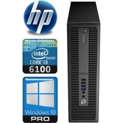 HP 600 G2 SFF i3-6100 8GB 128SSD+2TB WIN10Pro