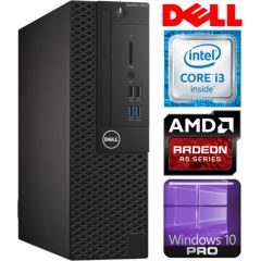 DELL 3050 SFF i3-7100 8GB 256SSD M.2 NVME+2TB R5-340 2GB WIN10Pro