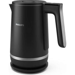 PHILIPS HD9396/90 Double Walled Kettle 7000. sērijas tējkanna, 1.7L, melna