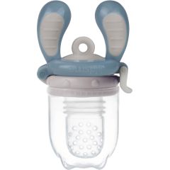 Kidsme Food Feeder bērna ēdināšanas ierīce cietiem produktiem (vidējs), Azure, no 4 mēn. - 160350AZ