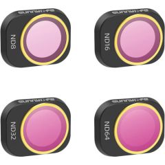 4 Lens Filters ND8, 16, 32, 64 Sunnylife for DJI MINI 4 PRO