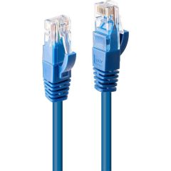 CABLE CAT6 U/UTP 0.5M/BLUE 48016 LINDY