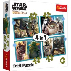 TREFL STAR WARS Комплект пазлов 4в1 Мандалорец