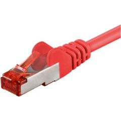 Goobay Кабель FTP CAT6e LAN с разъемами красный 0,25м