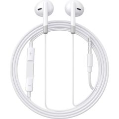 Joyroom Wired Earphones JR-EW01, Half in Ear (White)