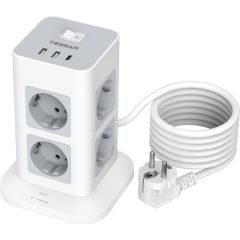 TESSAN Power strip TPS03-DE-C