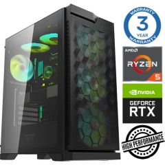 INTOP Ryzen 5 5600X 32GB 250SSD M.2 NVME RTX3050 6GB no-OS