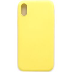Evelatus Apple  iPhone X/Xs Nano Silicone Case Soft Touch TPU Yellow