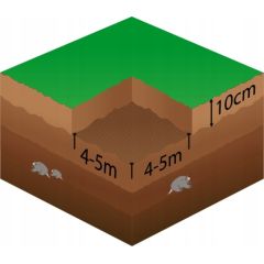 Springos AN0002 MOLE NET 30 GSM 2 X 100 M