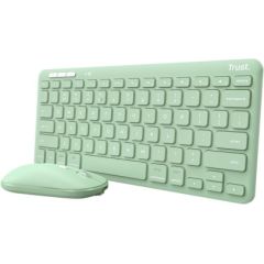 KEYBOARD +MOUSE WRL LYRA/GREEN 24942 TRUST