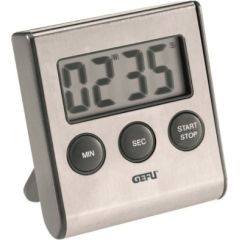 GEFU CONTARE Digital kitchen timer Black, Stainless steel