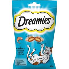 Dreamies 4008429037962 dog / cat treat Snacks Salmon 60 g