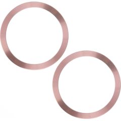 Mocco Metal Ring MagSafe Металлическое Кольцо для Телефона 2шт. / Розовый