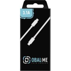 OBAL:ME Кабель быстрой зарядки USB-C|USB-C 1 м белый