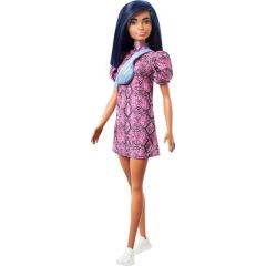 Lalka Barbie Mattel Fashionistas Modna przyjaciółka - Wężowa sukienka (FBR37/GXY99)