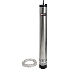 Einhell deep well pump GE-DW 1155 NA, submersible / pressure pump (stainless steel / black, 1,100 watts)