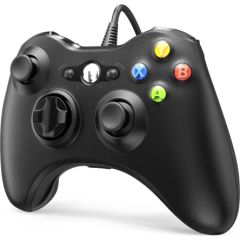 RoGer GM360BK Проводной джойстик для XBOX 360 / 2,5м / чёрный