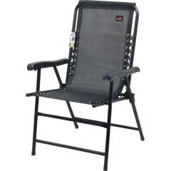 Saliekamais dārza krēsls Cattara Terst - melns