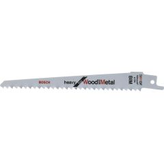 Bosch Saber Saw Blade S 611 DF Heavy for Wood and Metal, 100 pieces