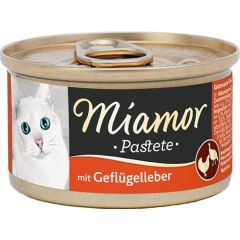 MIAMOR Pastete Poultry - wet cat food - 85g