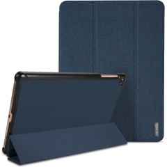 Dux Ducis Domo Magnet Case Grāmatveida Maks Planšetdatoram Samsung T500 | T505 Galaxy Tab A7 10.4" Zils