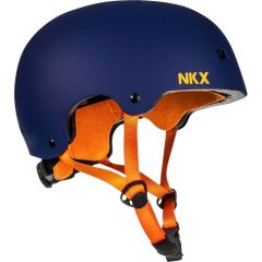 Aizsargķivere NKX Brain Saver Navy orange S izmērs