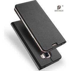 Dux Ducis Premium Magnet Case Grāmatveida Maks Telefonam Samsung N986 Galaxy Note 20 Ultra Melns