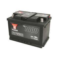 Akumulators YUASA 70Ah/640A YBX1000 CaCa (Labais+) 278x175x190