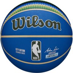 Wilson NBA Team City Collector Milwaukee Bucks Ball WZ4016417ID basketball (7)