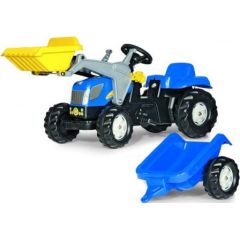Rolly Toys Traktor New Holland z Łyżką i Przyczepą (5023929)