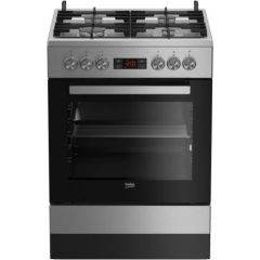 Beko FSM62332DXT gāzes plīts 60cm