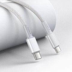 Baseus USB Type C - USB Type C cable Power Delivery Quick Charge 100 W 5 A 2 m white (CATGD-A02)