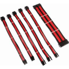 PSU Kabeļu Pagarinātāji Kolink Core 6 Cables Black / Red