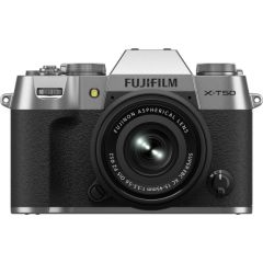 Fujifilm X-T50 + 15-45mm, silver
