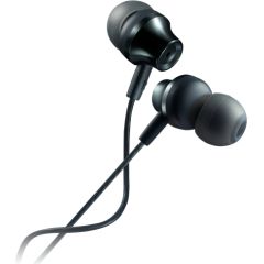 CANYON SEP-3, Stereo earphones with microphone, metallic shell, cable length 1.2m, Dark Gray, 22*12.6mm, 0.012kg